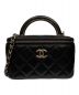 CHANEL（シャネル）の古着「マトラッセチェーンバニティバッグ」｜ブラック
