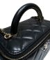 中古・古着 CHANEL (シャネル) マトラッセチェーンバニティバッグ ブラック サイズ:17：470000円