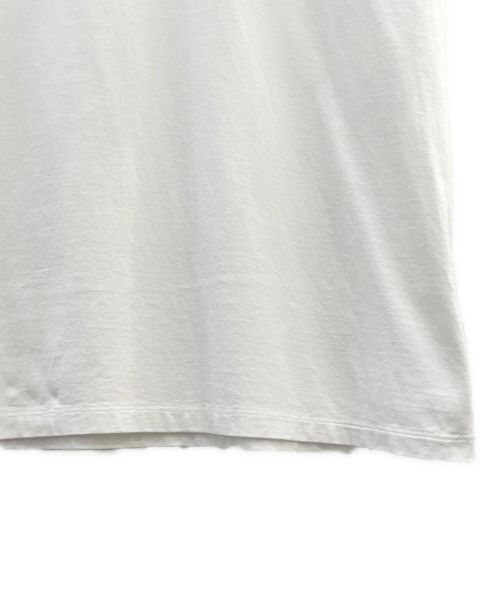 CELINE（セリーヌ）CELINE (セリーヌ) ロゴプリントルーズTシャツ ホワイト サイズ:Lの古着・服飾アイテム