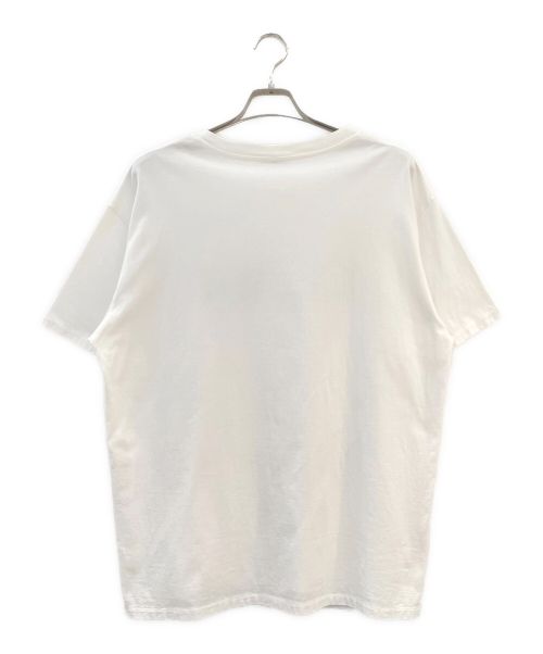 CELINE（セリーヌ）CELINE (セリーヌ) ロゴプリントルーズTシャツ ホワイト サイズ:Lの古着・服飾アイテム