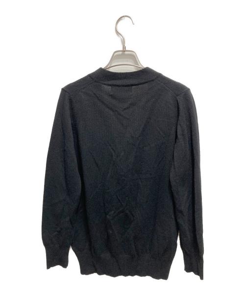 DEUXIEME CLASSE（ドゥーズィエム クラス）DEUXIEME CLASSE (ドゥーズィエム クラス) 金ボタン Vネックカーディガン ブラック サイズ:-の古着・服飾アイテム