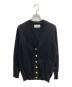 DEUXIEME CLASSE（ドゥーズィエム クラス）の古着「金ボタン Vネックカーディガン」｜ブラック