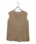 MUSE de Deuxieme Classe (ミューズ ドゥーズィエム クラス) ノースリーブブラウス ベージュ サイズ:SIZE Free：3000円