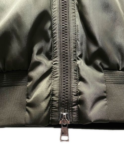 MONCLER（モンクレール）MONCLER (モンクレール) TIMUR ボンバージャケット オリーブ サイズ:4の古着・服飾アイテム
