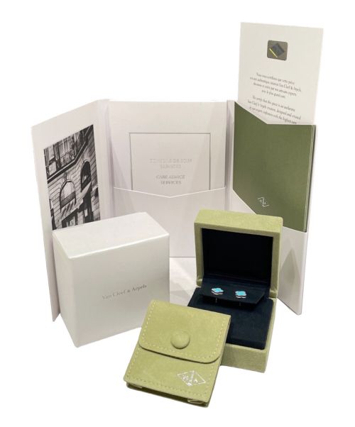 VAN CLEEF & ARPELS（ヴァンクリーフ＆アーペル）VAN CLEEF & ARPELS (ヴァンクリーフ＆アーペル) スウィート アルハンブラ ピアス サイズ:スウィート 未使用品の古着・服飾アイテム