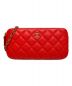CHANEL（シャネル）の古着「ショルダーチェーンウォレット」｜レッド