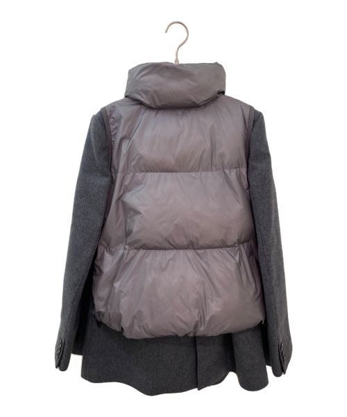 sacai（サカイ）sacai (サカイ) Padded Jacket パープル サイズ:3の古着・服飾アイテム