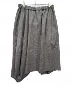 COMME des GARCONS COMME des GARCONSコムデギャルソン コムデギャルソン）の古着「ロングスカート」｜ライトグレー
