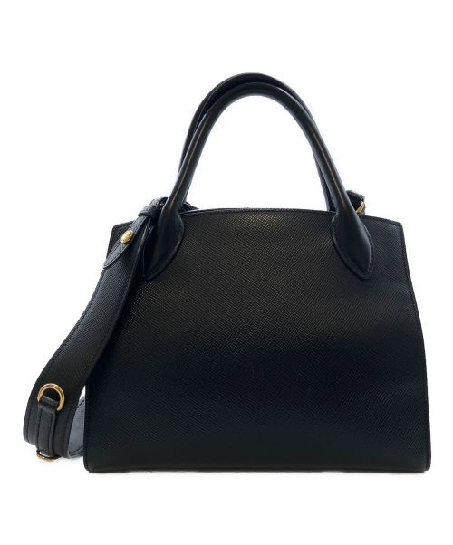 PRADA（プラダ）PRADA (プラダ) モノクローム 2WAYバッグ ブラック サイズ:smallの古着・服飾アイテム