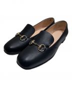 GUCCIグッチ）の古着「ホースピットパンプス」｜ブラック