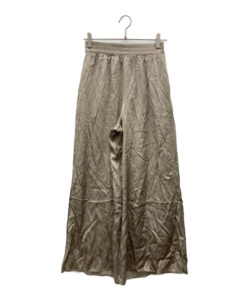 DEUXIEME CLASSE（ドゥーズィエム クラス）Deuxieme Classe (ドゥーズィエム クラス) シルクパンツ ベージュ サイズ:なしの古着・服飾アイテム