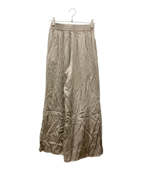 DEUXIEME CLASSE（ドゥーズィエム クラス）Deuxieme Classe (ドゥーズィエム クラス) シルクパンツ ベージュ サイズ:なしの古着・服飾アイテム