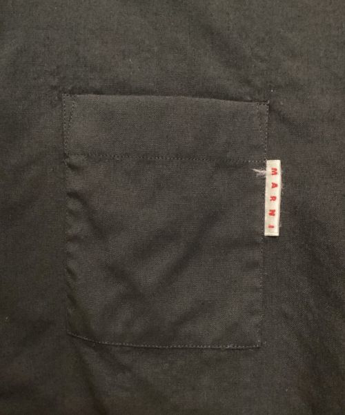 MARNI（マルニ）MARNI (マルニ) トロピカルウールシャツ ブラック サイズ:44の古着・服飾アイテム