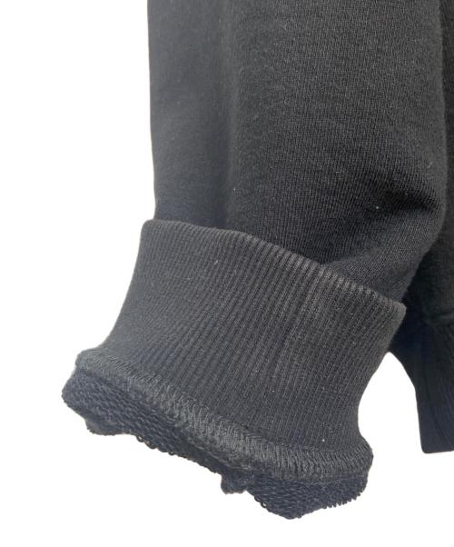 Maison Margiela（メゾンマルジェラ）Maison Margiela (メゾンマルジェラ) テープロゴプリントパーカー ブラック サイズ:44の古着・服飾アイテム