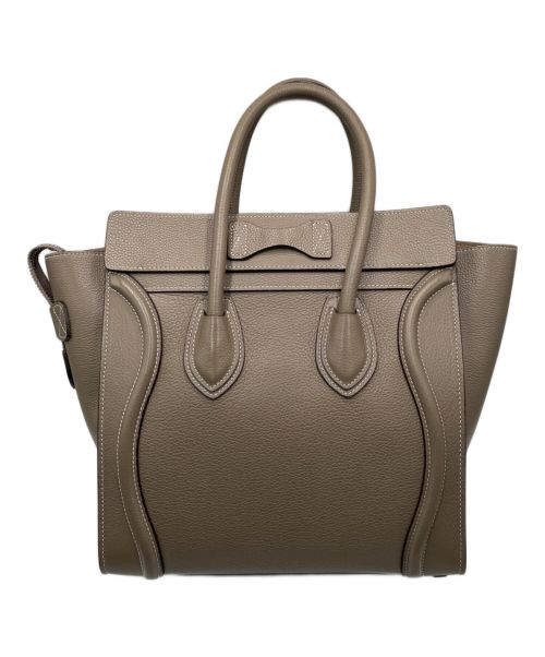 CELINE（セリーヌ）CELINE (セリーヌ) ラゲージ マイクロ ブラウン サイズ:マイクロの古着・服飾アイテム