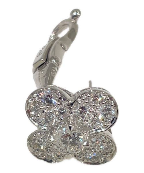 VAN CLEEF & ARPELS（ヴァンクリーフ＆アーペル）VAN CLEEF & ARPELS (ヴァンクリーフ＆アーペル) トレフルピアスの古着・服飾アイテム