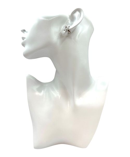 VAN CLEEF & ARPELS（ヴァンクリーフ＆アーペル）VAN CLEEF & ARPELS (ヴァンクリーフ＆アーペル) トレフルピアスの古着・服飾アイテム