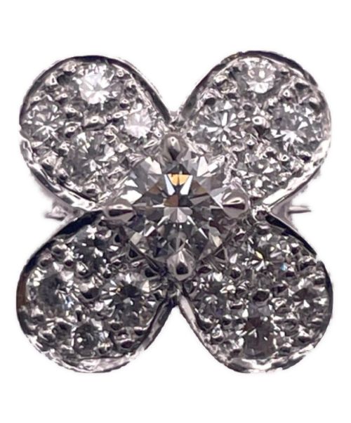 VAN CLEEF & ARPELS（ヴァンクリーフ＆アーペル）VAN CLEEF & ARPELS (ヴァンクリーフ＆アーペル) トレフル リング サイズ:50の古着・服飾アイテム