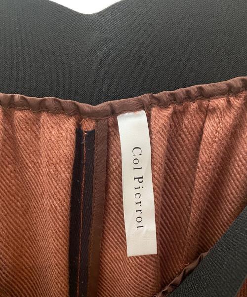 Col Pierrot（コルピエロ）Col Pierrot (コルピエロ) リネンワイドパンツ ピンク サイズ:36の古着・服飾アイテム