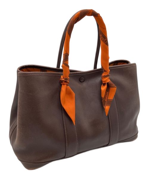 HERMES（エルメス）HERMES (エルメス) ガーデンパーティーTPM ブラウン サイズ:TPMの古着・服飾アイテム