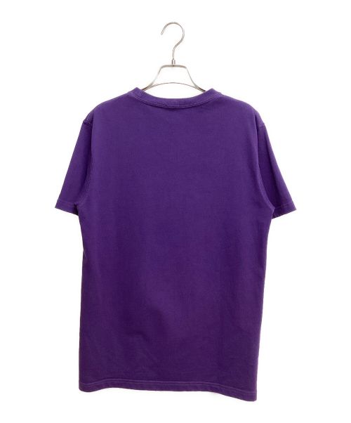 Dior（ディオール）Dior (ディオール) Embroidered logo t-shirt（刺繍ロゴTシャツ） パープル サイズ:Sの古着・服飾アイテム