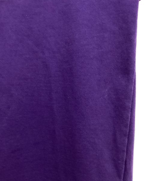 Dior（ディオール）Dior (ディオール) Embroidered logo t-shirt（刺繍ロゴTシャツ） パープル サイズ:Sの古着・服飾アイテム