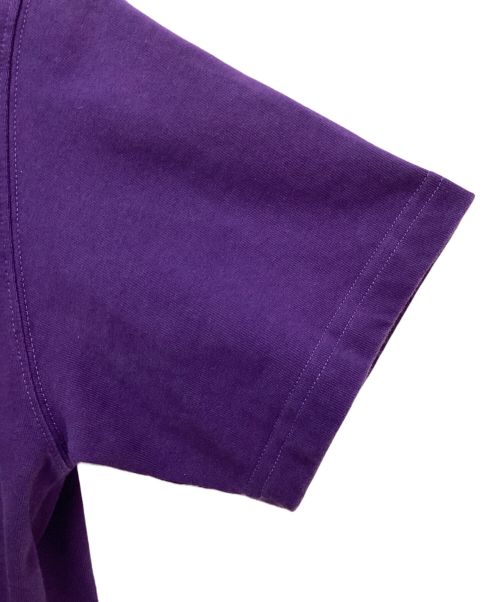 Dior（ディオール）Dior (ディオール) Embroidered logo t-shirt（刺繍ロゴTシャツ） パープル サイズ:Sの古着・服飾アイテム