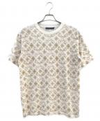 LOUIS VUITTONルイ ヴィトン）の古着「モノグラムプリントTシャツ」｜アイボリー