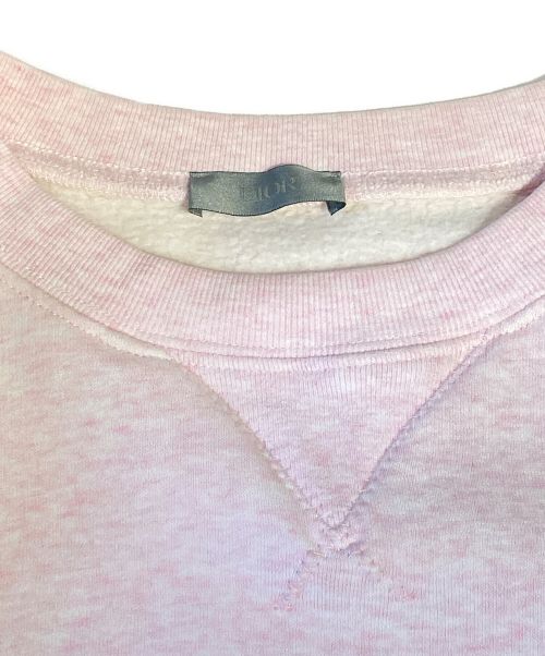 Dior（ディオール）Dior (ディオール) ERL (イーアールエル) Oversized Sweatshirt (オーバーサイズスウェットシャツ） ピンク サイズ:Mの古着・服飾アイテム