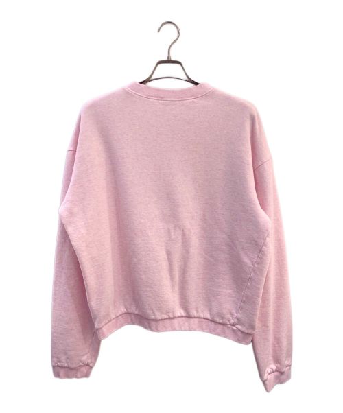 Dior（ディオール）Dior (ディオール) ERL (イーアールエル) Oversized Sweatshirt (オーバーサイズスウェットシャツ） ピンク サイズ:Mの古着・服飾アイテム