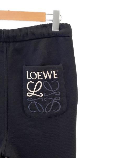 LOEWE（ロエベ）LOEWE (ロエベ) Anagram Embroidered Jogging Trousers ブラック サイズ:Sの古着・服飾アイテム