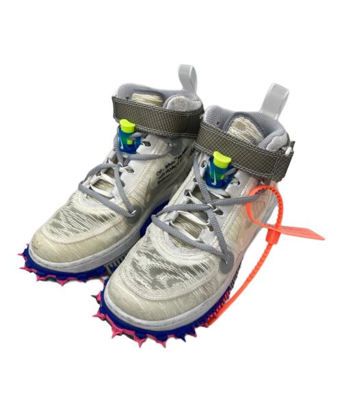 NIKE×OFF WHITE（ナイキ×オフホワイト）NIKE×OFF WHITE (ナイキ×オフホワイト) ハイカットスニーカー ホワイト サイズ:23.5㎝の古着・服飾アイテム