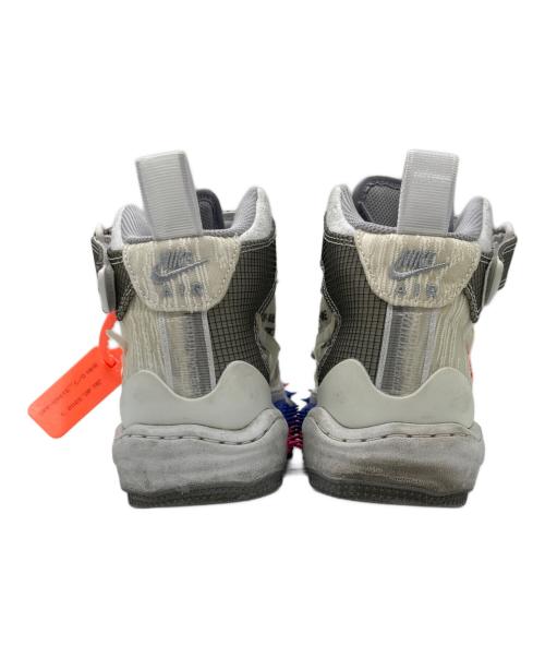 NIKE×OFF WHITE（ナイキ×オフホワイト）NIKE×OFF WHITE (ナイキ×オフホワイト) ハイカットスニーカー ホワイト サイズ:23.5㎝の古着・服飾アイテム