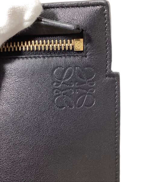 LOEWE（ロエベ）LOEWE (ロエベ) Front design handbag（フロントデザインハンドバッグ） ブラック サイズ:-の古着・服飾アイテム