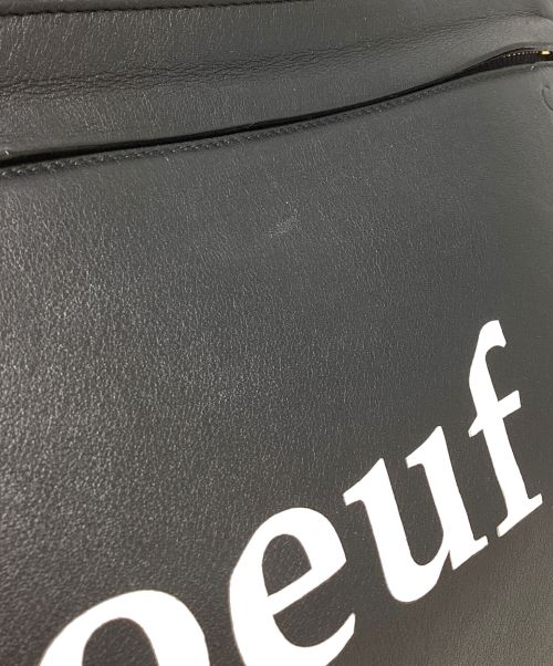 LOEWE（ロエベ）LOEWE (ロエベ) Front design handbag（フロントデザインハンドバッグ） ブラック サイズ:-の古着・服飾アイテム