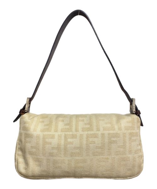 FENDI（フェンディ）FENDI (フェンディ) マンマバケット ショルダーバッグ ベージュの古着・服飾アイテム