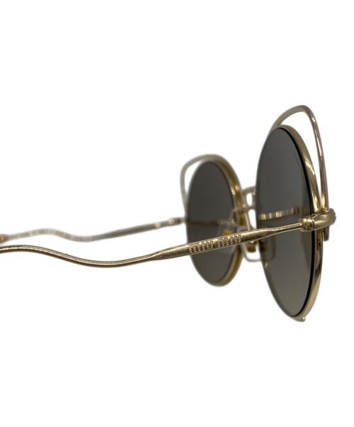 MIU MIU（ミュウミュウ）MIU MIU (ミュウミュウ) サングラス ピンク サイズ:54□22の古着・服飾アイテム