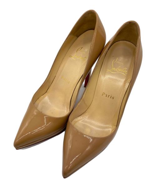 Christian Louboutin（クリスチャン・ルブタン）Christian Louboutin (クリスチャン・ルブタン) ハイヒールパンプス ベージュ サイズ:35¹/₂の古着・服飾アイテム