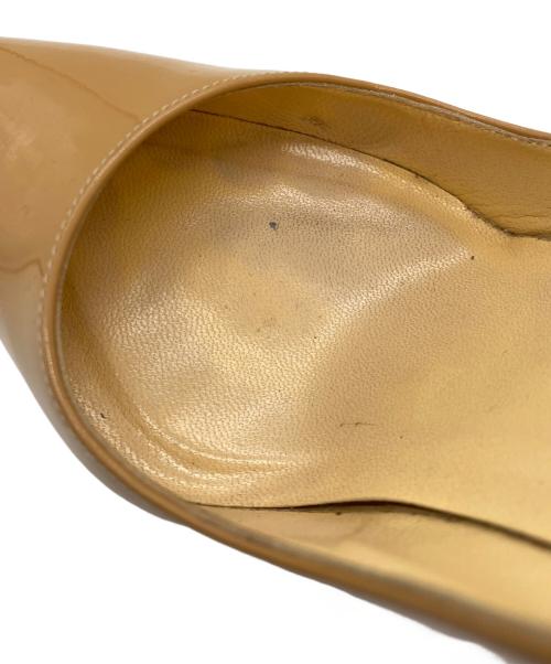 Christian Louboutin（クリスチャン・ルブタン）Christian Louboutin (クリスチャン・ルブタン) ハイヒールパンプス ベージュ サイズ:35¹/₂の古着・服飾アイテム