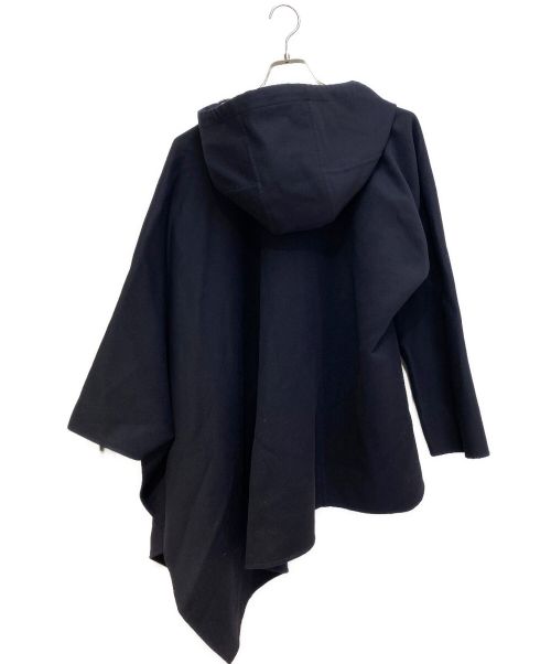 VALENTINO（ヴァレンティノ）VALENTINO (ヴァレンティノ) アシンメトリーポンチョ ネイビー サイズ:38の古着・服飾アイテム