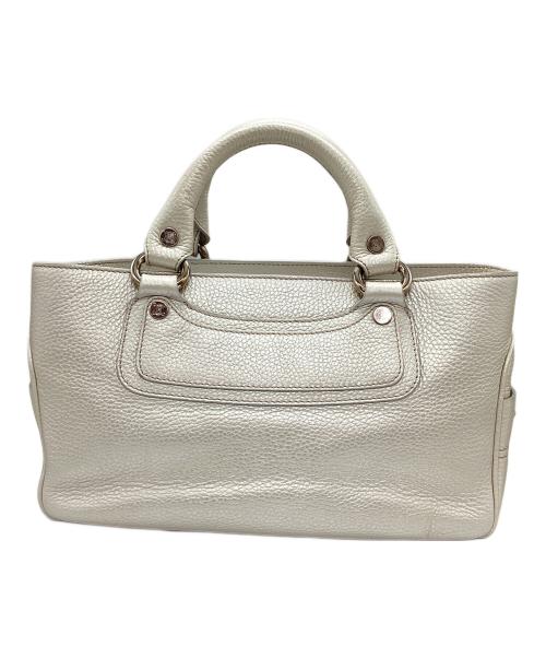 CELINE（セリーヌ）CELINE (セリーヌ) ハンドバッグ ベージュの古着・服飾アイテム