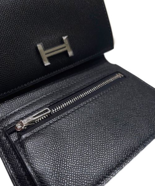 HERMES（エルメス）HERMES (エルメス) ベアンコンビネ ウォレット ブラック サイズ:- 未使用品の古着・服飾アイテム
