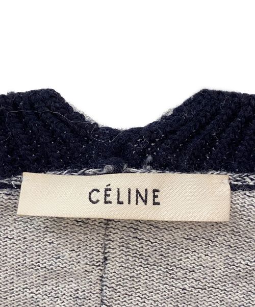 CELINE（セリーヌ）CELINE (セリーヌ) クルーネックニット インディゴ サイズ:Sの古着・服飾アイテム