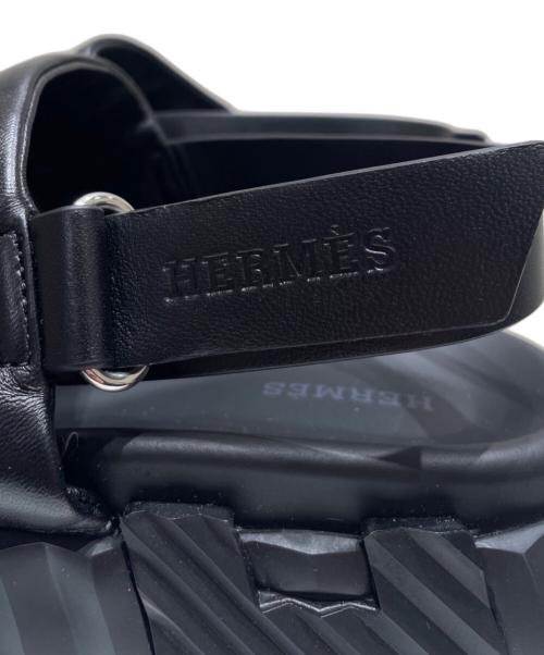 HERMES（エルメス）HERMES (エルメス) エレクトリック サンダル ブラック サイズ:‐の古着・服飾アイテム