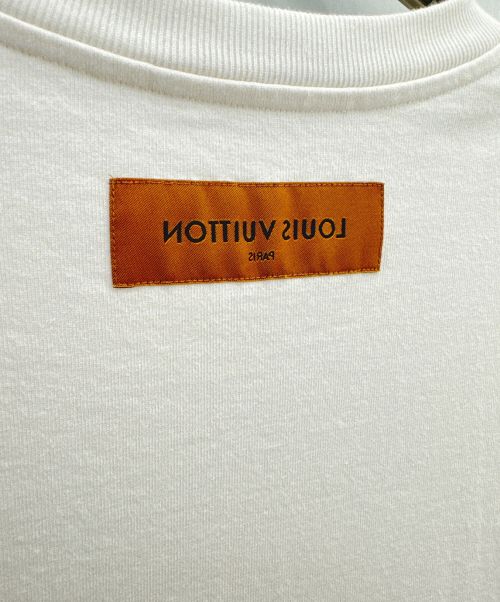 LOUIS VUITTON（ルイ ヴィトン）LOUIS VUITTON (ルイ ヴィトン) フラワータペストリープリントカットソー ホワイト サイズ:Ｍの古着・服飾アイテム