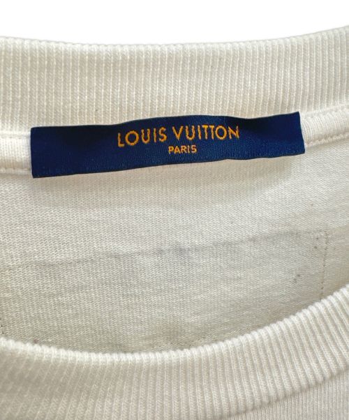 LOUIS VUITTON（ルイ ヴィトン）LOUIS VUITTON (ルイ ヴィトン) フラワータペストリープリントカットソー ホワイト サイズ:Ｍの古着・服飾アイテム