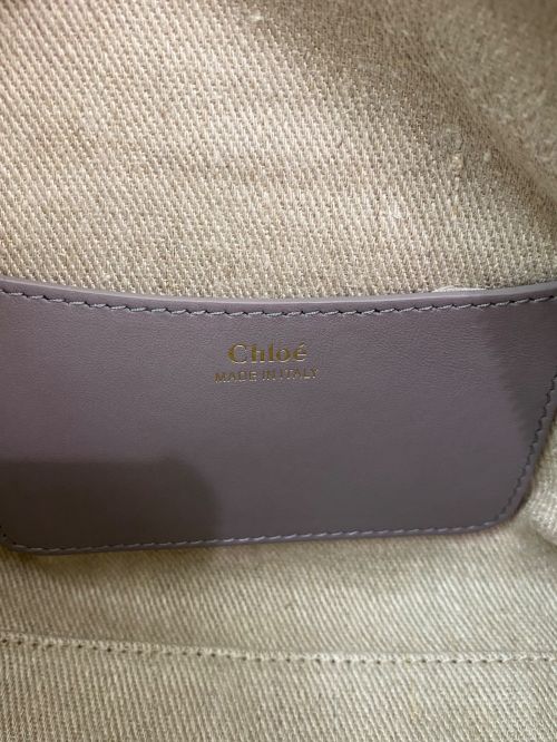 Chloe（クロエ）Chloe (クロエ) JUDY ポシェットショルダーバッグ パープルの古着・服飾アイテム