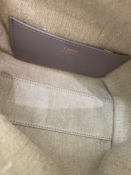 Chloe（クロエ）Chloe (クロエ) JUDY ポシェットショルダーバッグ パープルの古着・服飾アイテム