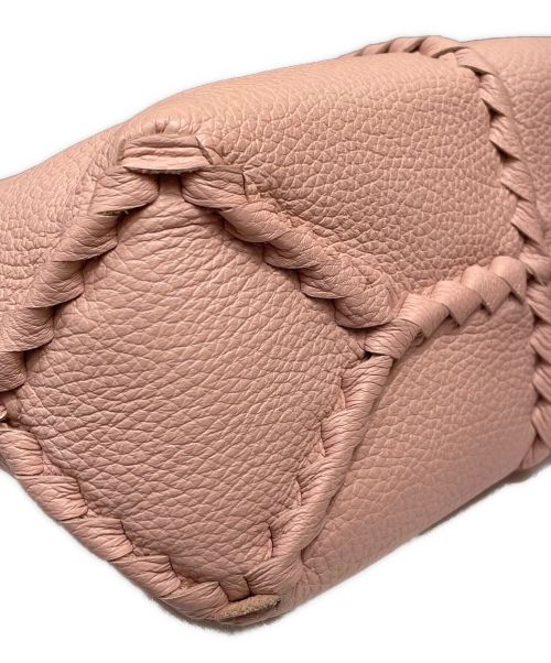 BOTTEGA VENETA（ボッテガベネタ）BOTTEGA VENETA (ボッテガベネタ) ワンショルダーバッグ ピンク サイズ:‐の古着・服飾アイテム