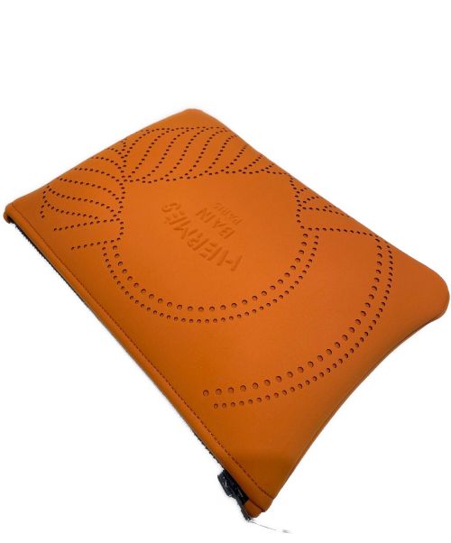 HERMES（エルメス）HERMES (エルメス) ネオバン MM オレンジ 未使用品の古着・服飾アイテム